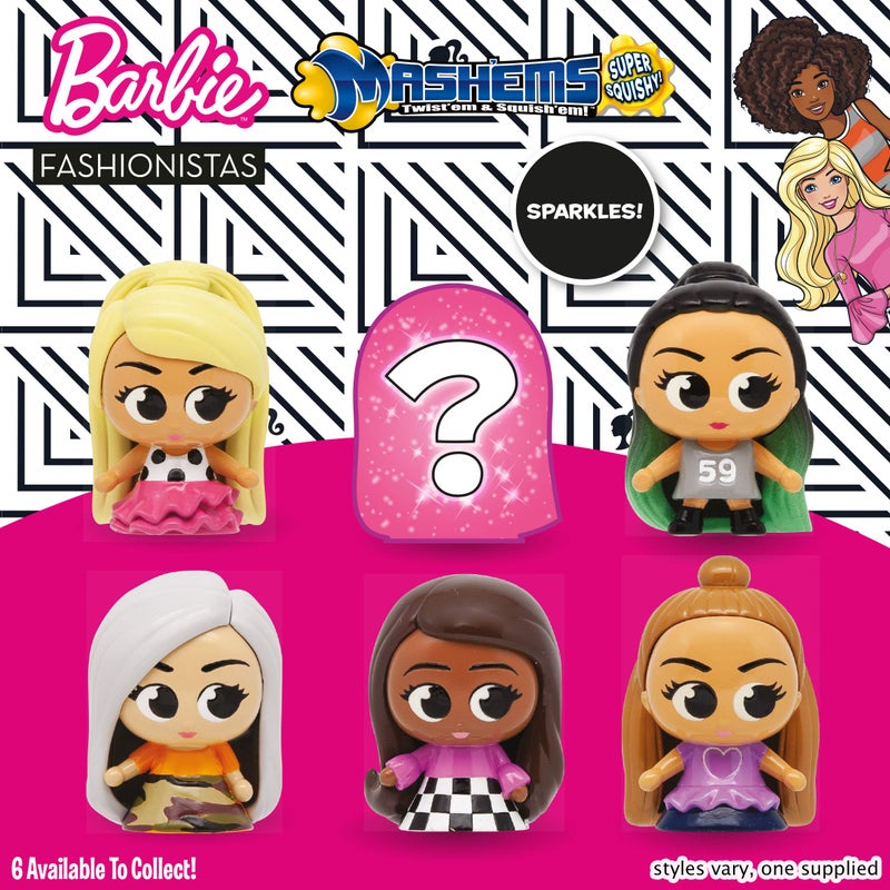 Mash'ems Unleash Glamour with Mashems Barbie Fashionistas - Sphere Capsule: Discover The Stylish World of Collectible Fashion - Image 2